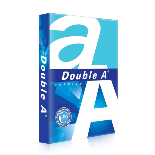 - Double A Office Quality A4 Printer Paper | 80 gsm | 1 Ream | 500 Sheets | White -