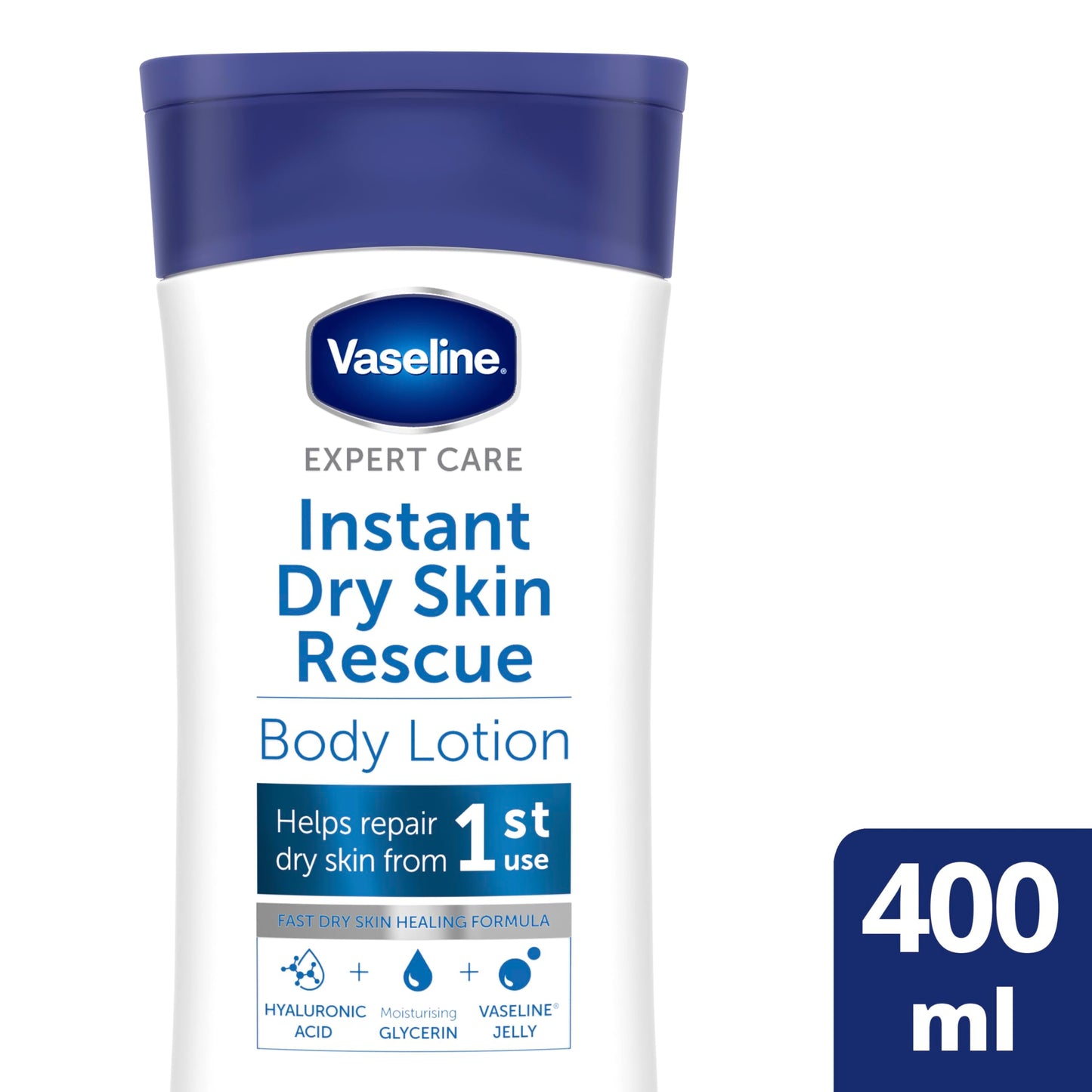 - Vaseline Expert Care Instant Dry Skin Rescue Body Lotion 400 ml -
