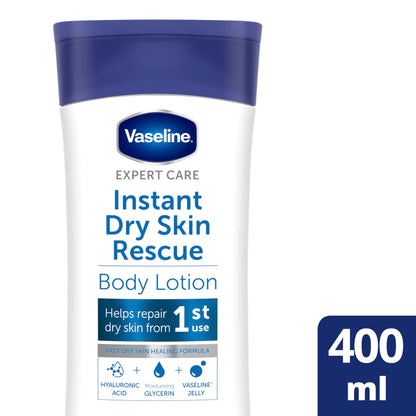 - Vaseline Expert Care Instant Dry Skin Rescue Body Lotion 400 ml -