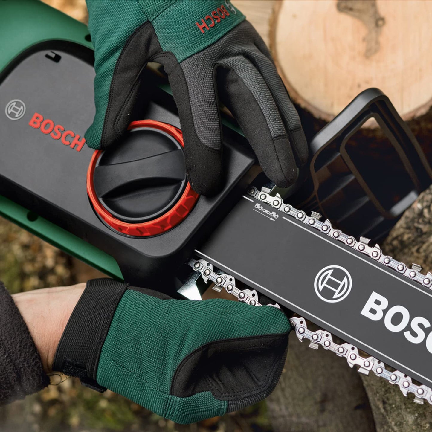 Bosch Chainsaw UniversalChain 35 (1800 W, Chain Speed: 12m/s, in Carton Packaging), Lightweight 4.2 kg