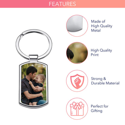 - Print Maniacs | Personalised Photo Keyring -