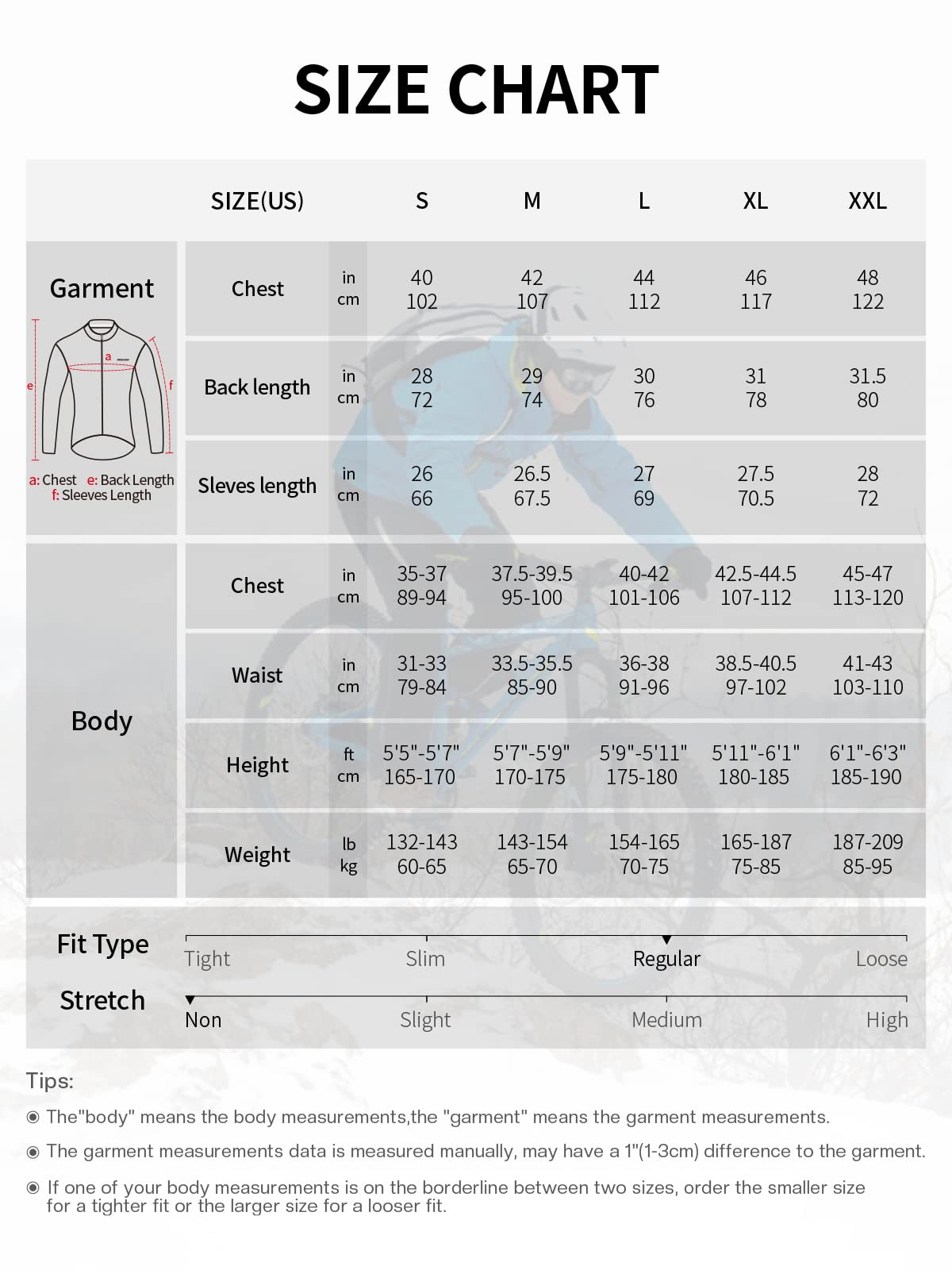 ARSUXEO Cycling Jacket Mens Waterproof Windproof Softshell Winter Thermal Breathable Bike Outerwear 15K Green Size Large