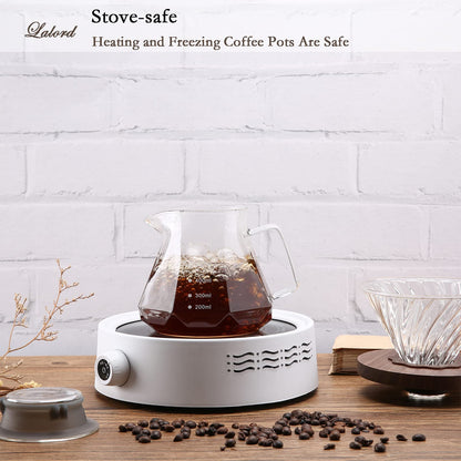 - Lalord Pour Over Coffee Maker | 600 ml Borosilicate Glass Carafe | 100 pcs -