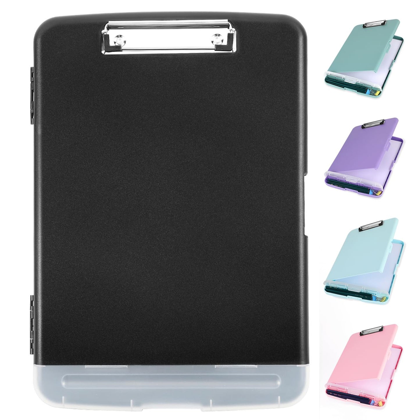 - DMFLY Clipboard | Heavy Duty Clip Boards With Pen Holder | A4 Plastic Clipboards -