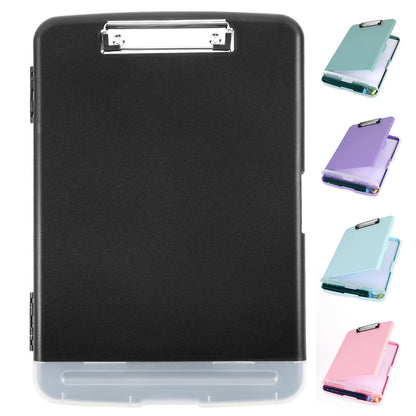 - DMFLY Clipboard | Heavy Duty Clip Boards With Pen Holder | A4 Plastic Clipboards -
