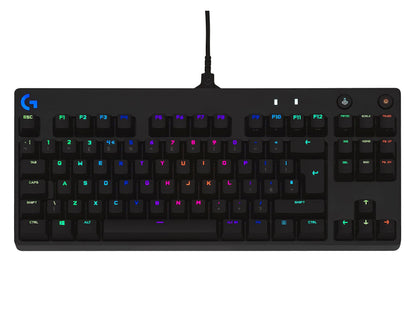 - Logitech G PRO TKL Mechanical Gaming Keyboard | GX Blue Clicky Key Switches -