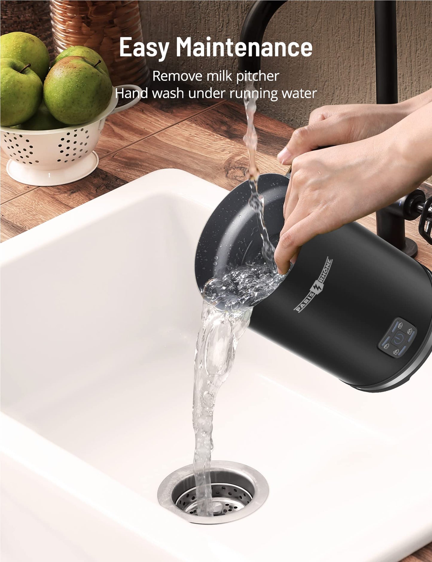 - Milk Frothers | 4-in-1 Automatic Warm and Cold Milk Foamer -