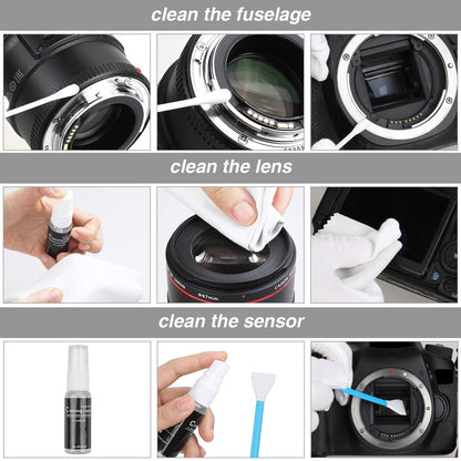 - Professional Camera Cleaning Kit with Blowing Bottle | Cleaning Solution | Lens Cleaning PEN -