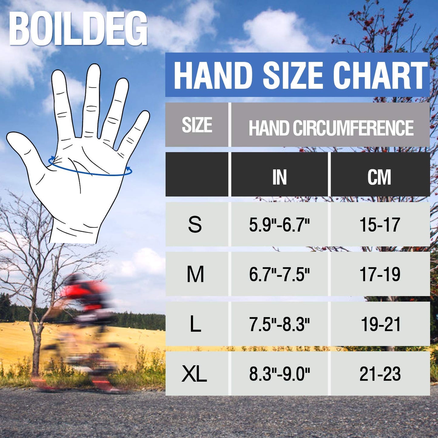 - OILDEG Cycling Gloves | Full Finger | Mountain Bike Gloves | Anti-Slip | Shock-Absorbing -