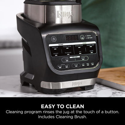 - Ninja Foodi Blender & Soup Maker | 10 Auto-iQ Programs | 1.7L Glass Jug -