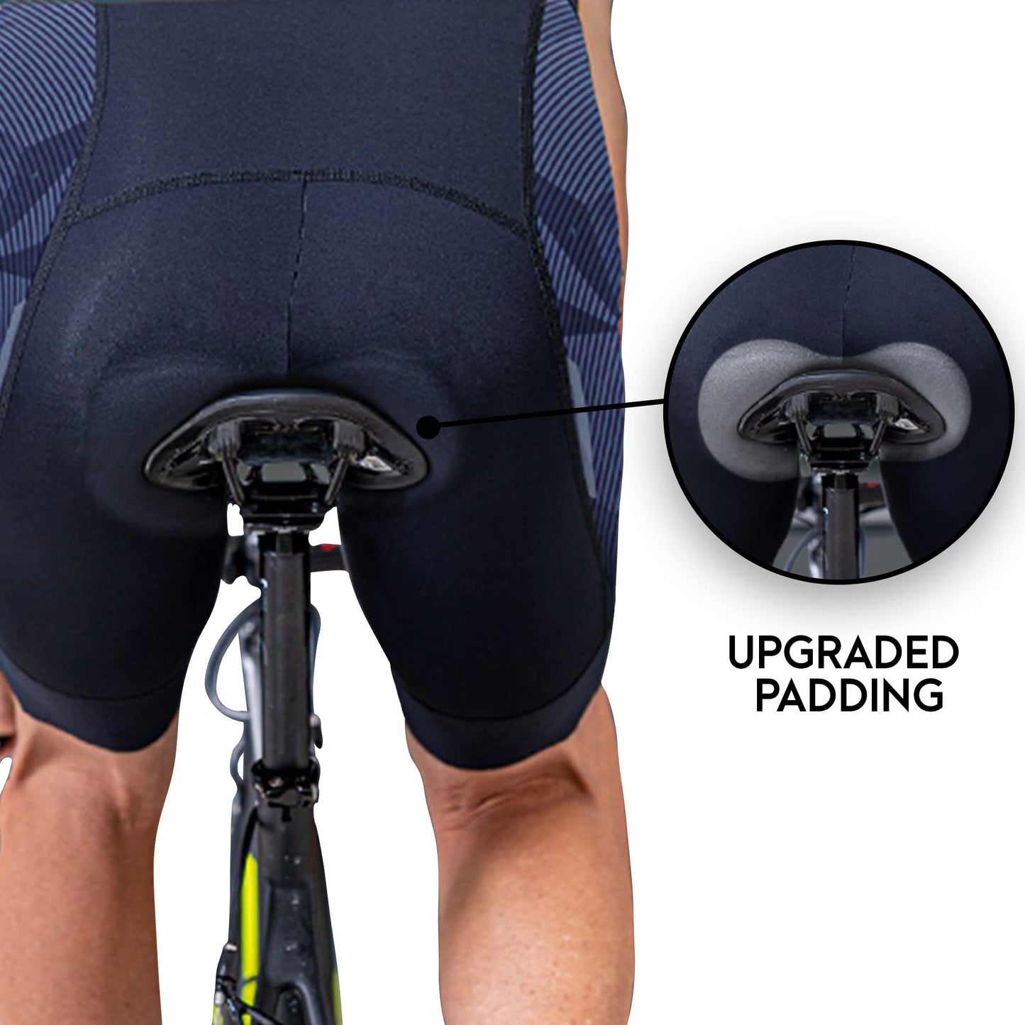 - FDX Cycling Shorts Men's | 3D Anti-Bac Padded All Day Bike Shorts -