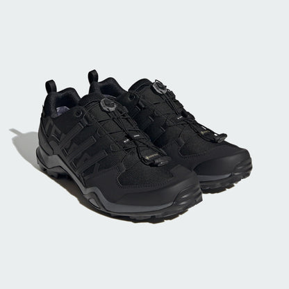 adidas Men's Terrex Swift R2 Gore-TEX Hiking Shoes Sneaker, Core Black/Core Black/Grey Five, 9 UK