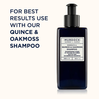 - Murdock London Quince & Oakmoss Shampoo | Gentle Sulphate-Free Formula with Aloe Vera and Oat Extract -