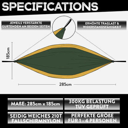 - PURE HANG Premium XXL Hammock | Double -