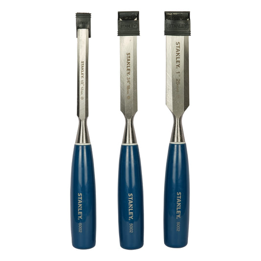 - Stanley 5002 Series 3 Pieces Chisel Set | 0-16-128 -