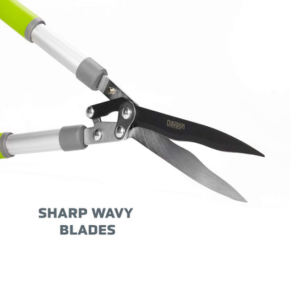 Classic Hedge Shears for Gardening - Classic Garden Shears with Handles, Anti-Slip Grip and Premium Rust-Resistant Steel, Best Gardening Tool for Hedges, Shrubs and Bushes, Davaon Pro