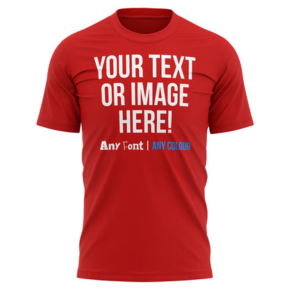 - Personalised Text and Image T Shirt-