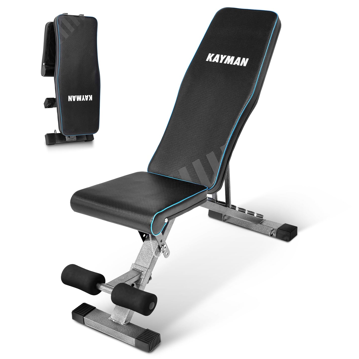 - Kayman Adjustable Weight Bench | Compact Workout Bench For Versatile Exercises -