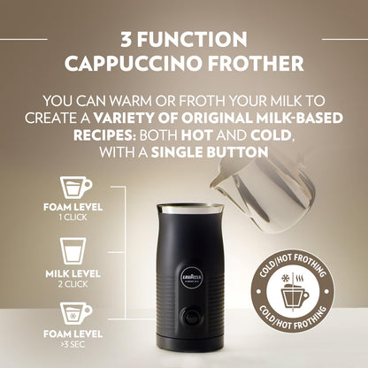 - Lavazza A Modo Mio Milk Easy Frother | For Milk-based Recipe -