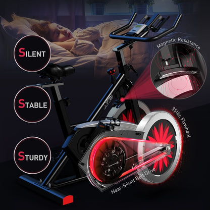 - JOROTO X2 Exercise Bike For Home Use | 136kg Weight Capacity & Magnetic Resistance -