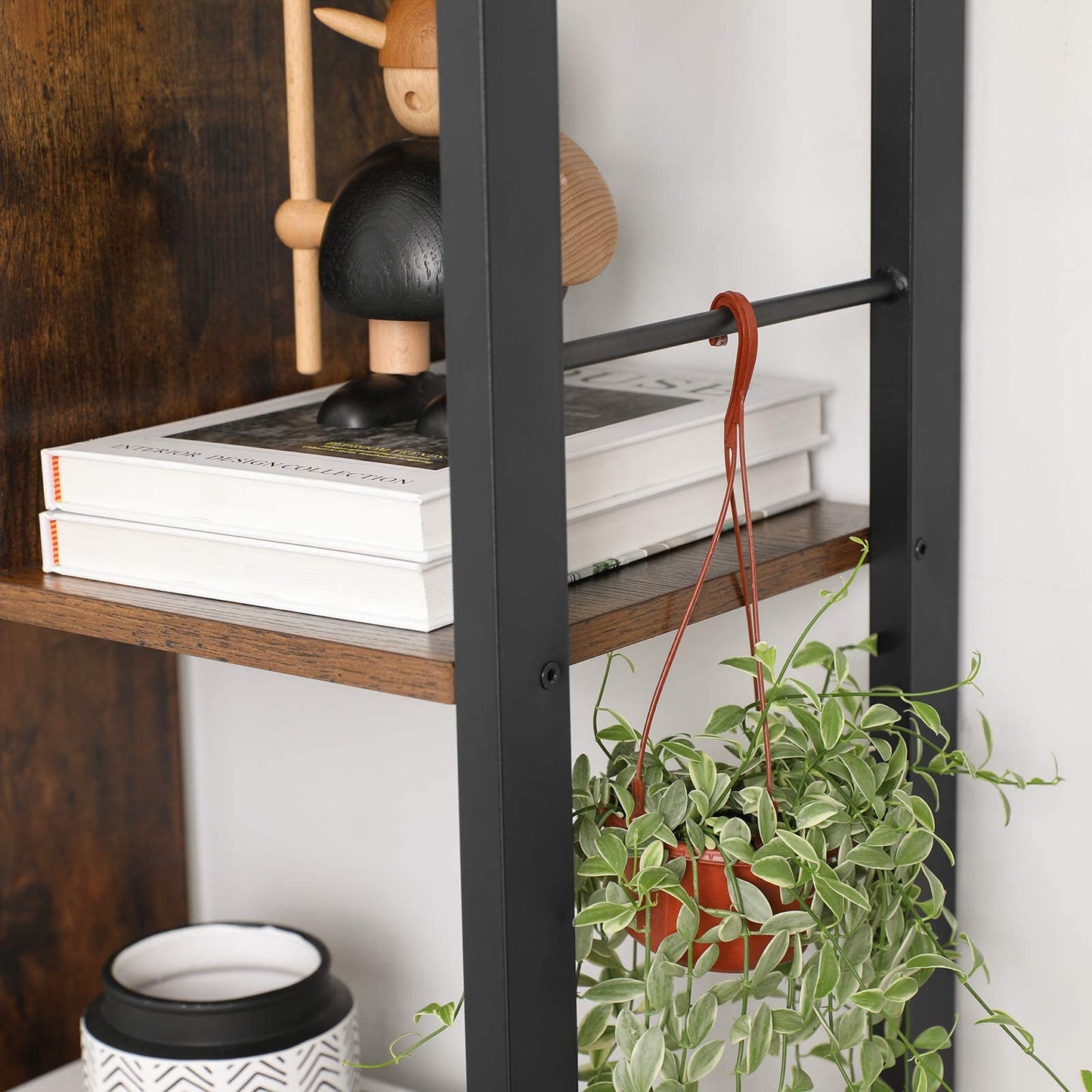 - VASAGLE Bookshelf, Storage Shelf, Large Bookcase with Doors -