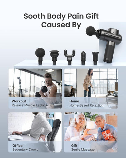 - Massage Gun Deep Tissue | RENPHO Massage Gun | Powerful Massage Gun -