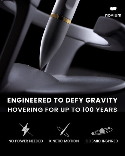 - novium Hoverpen Interstellar Edition  | Futuristic Luxury Pen Made With Aerospace Alloys -