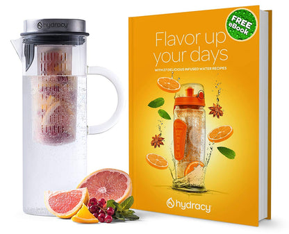 - Hydracy Glass Infusion Carafe 1.5L with Handle | Cafetières Hot Coffee Server -