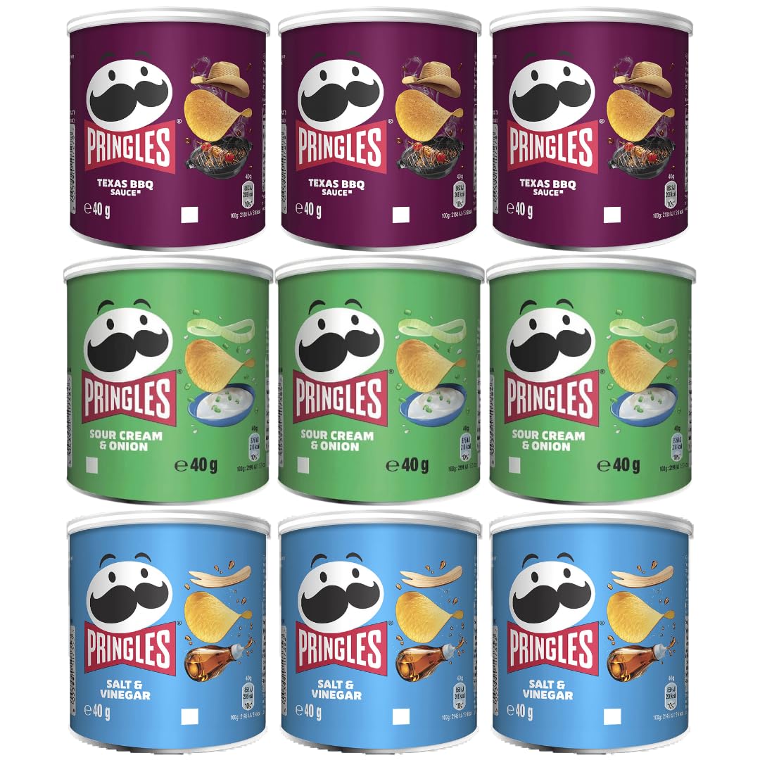 - Snack Tub Bundle with Pringles | Texas BBQ | Sour Cream & Onion | Salt & Vinegar -