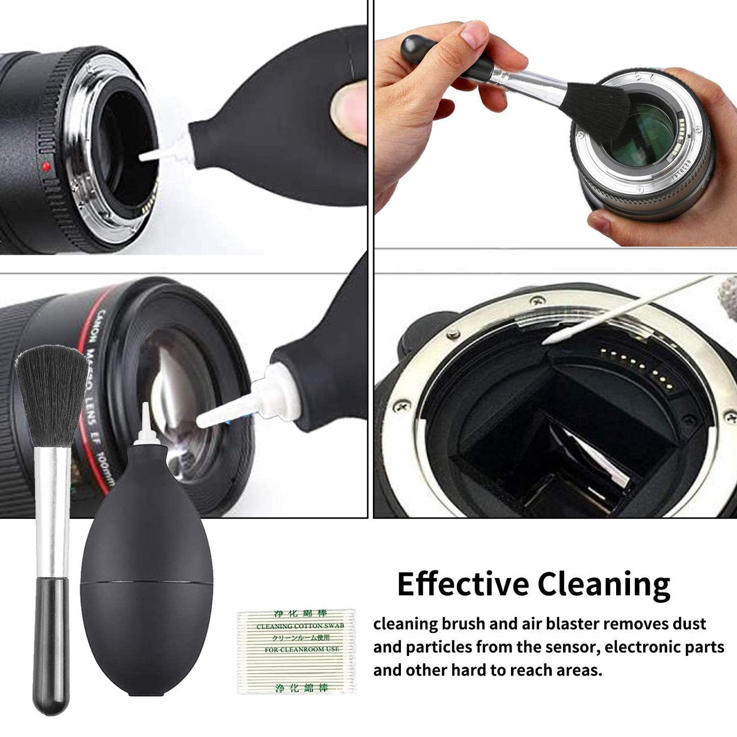- KuuZuse Professional DSLR Camera Cleaning Kit -