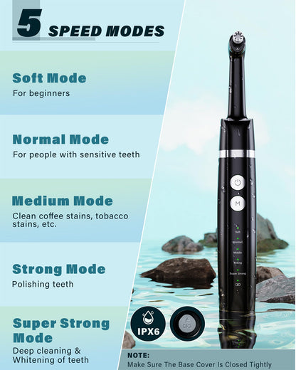 - Tooth Polisher | Trueocity Teeth whitening kit | 5 Modes for Plaque Stain Removal -