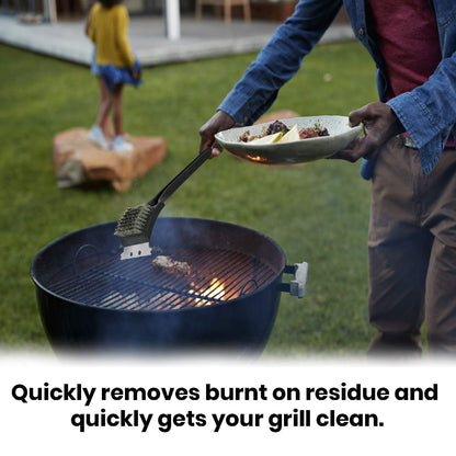 - Invero® BBQ Barbecue Oven Grill Kitchen Metal Wire Cleaning Brush -