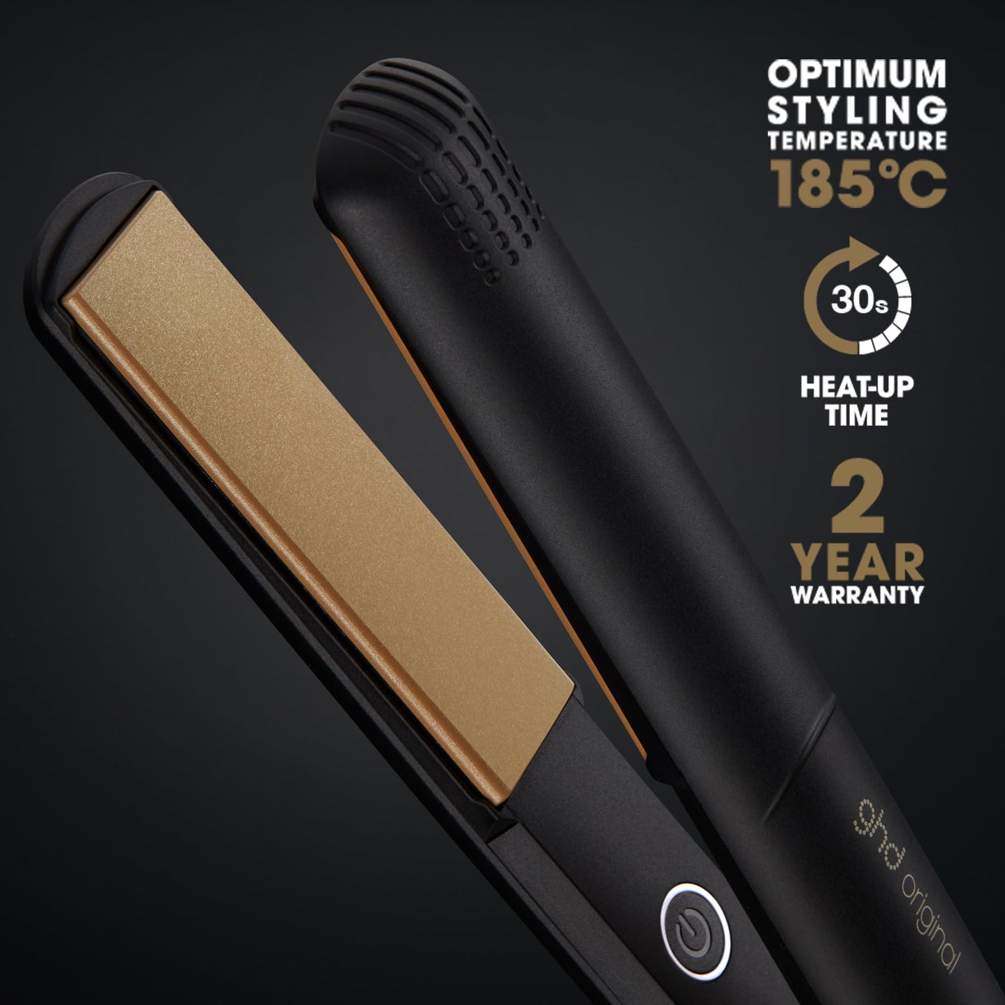 - ghd Original Hair Straighteners | 30 Second Heat Up Time -
