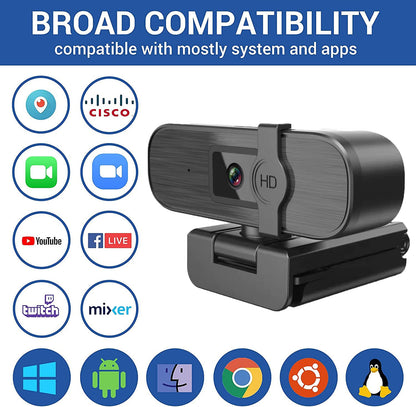 - Nolansend 4K Webcam for PC | Auto-zoom | Remote Control -