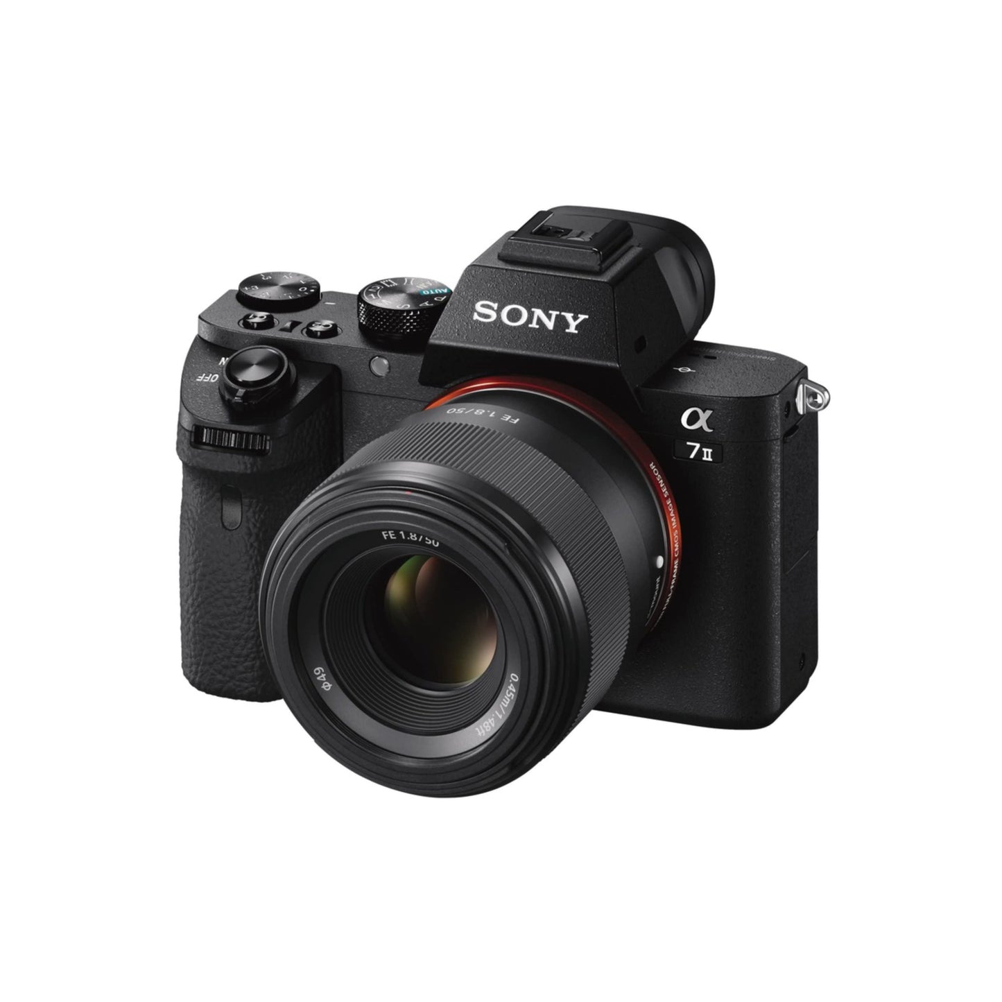 - Sony | E Mount Full Frame 50 mm F1.8 Prime Lens -