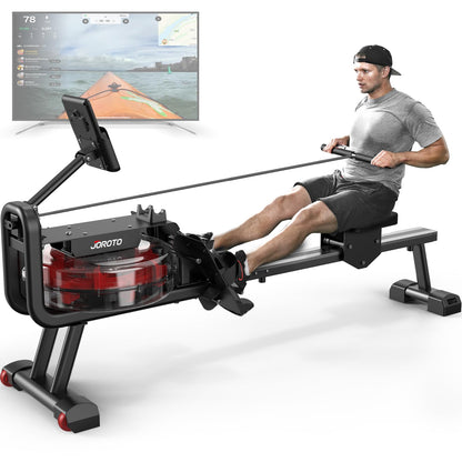 - JOROTO MR23 Rowing Machines For Home Gym | Foldable Rower Machine | 300 LBS Weight Capacity -