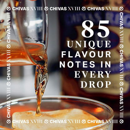 Chivas Regal 18 Year Old Blended Scotch Whisky, Gold Signature, 70 cl