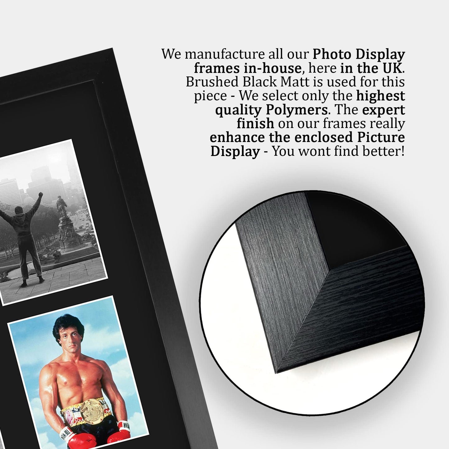 - HWC Trading FR A3 Sylvester Stallone Rocky -