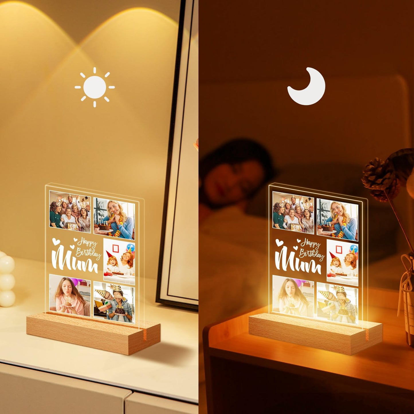 - Personalised Custom Picture Frames with Photo Text -