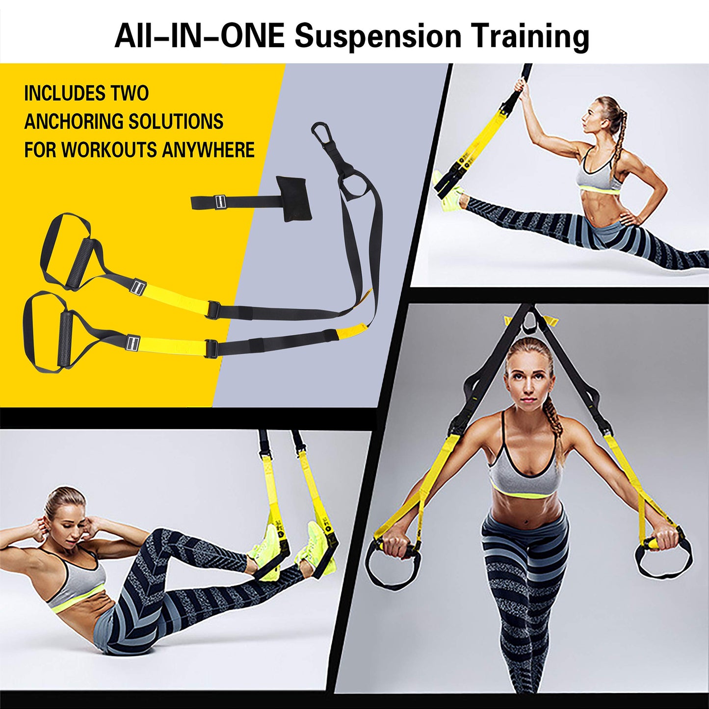 - HAKENO Pull Up Bar | Door Frame Fitness Chin-Up Bar -