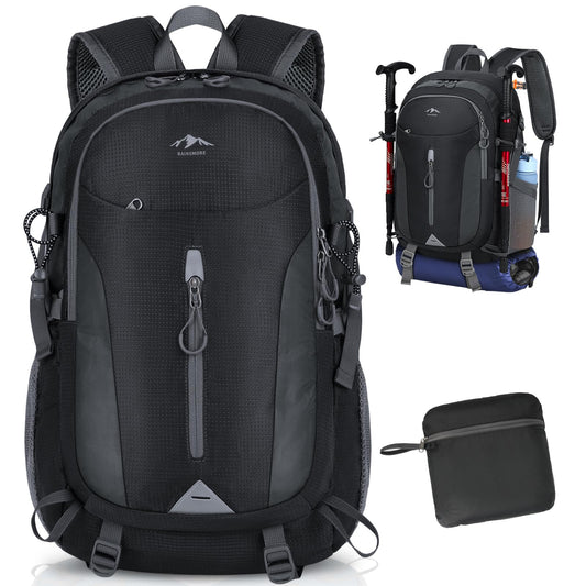- RAINSMORE Hiking Backpack | 40L Lightweight Foldable Rucksack -