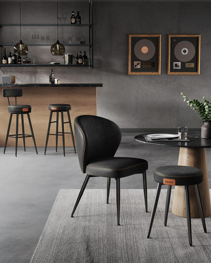 - VASAGLE EKHO Collection - Bar Stools Set of 2 -