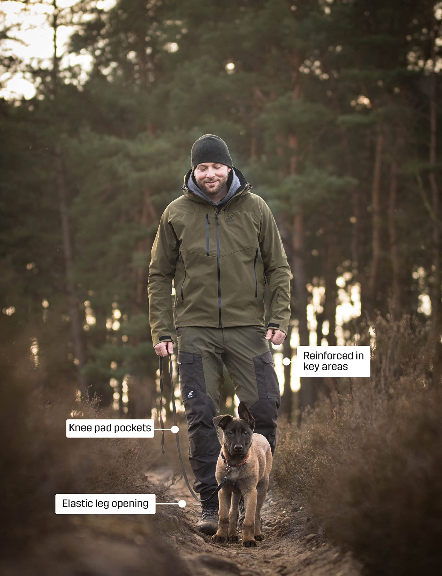 - RevolutionRace Men's Hiking Trousers | Durable Trousers for Hiking, Walking, Exploring and All Other Outdoor Activities | Dark Olive -