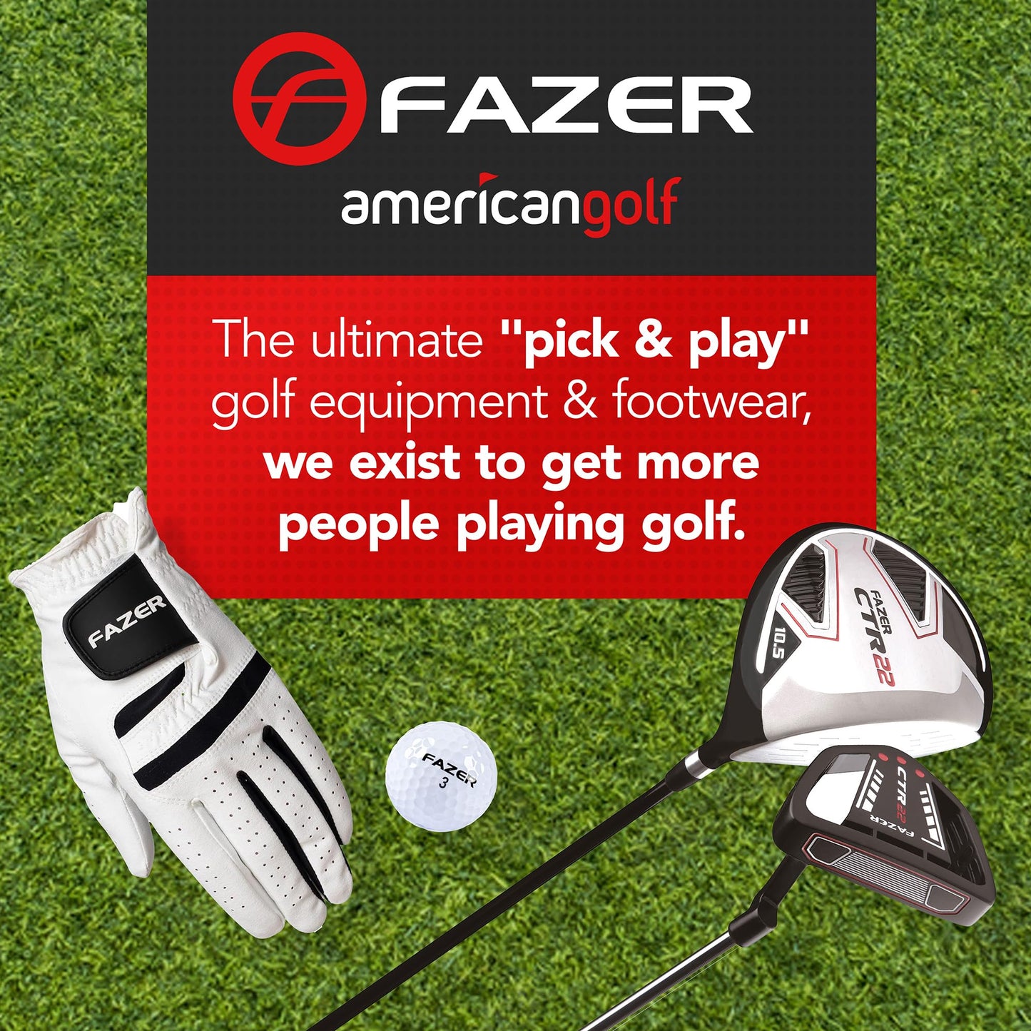 - FAZER 3.0 Lightweight Golf Stand Bag with a 6-Way Club Divider | Full-Length Club Dividers & 6 Zippered Pockets -