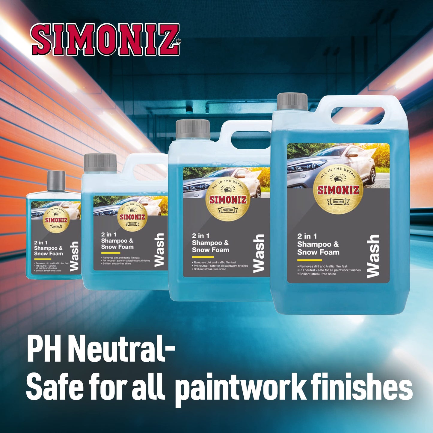- Simoniz Car Shampoo & Wax 5L | 2-in-1 Car Shampoo -