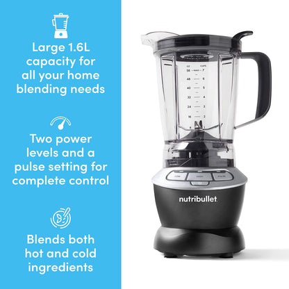 - Nutribullet Hot and Cold Blender | Full Size 1.6L Jug Blender -