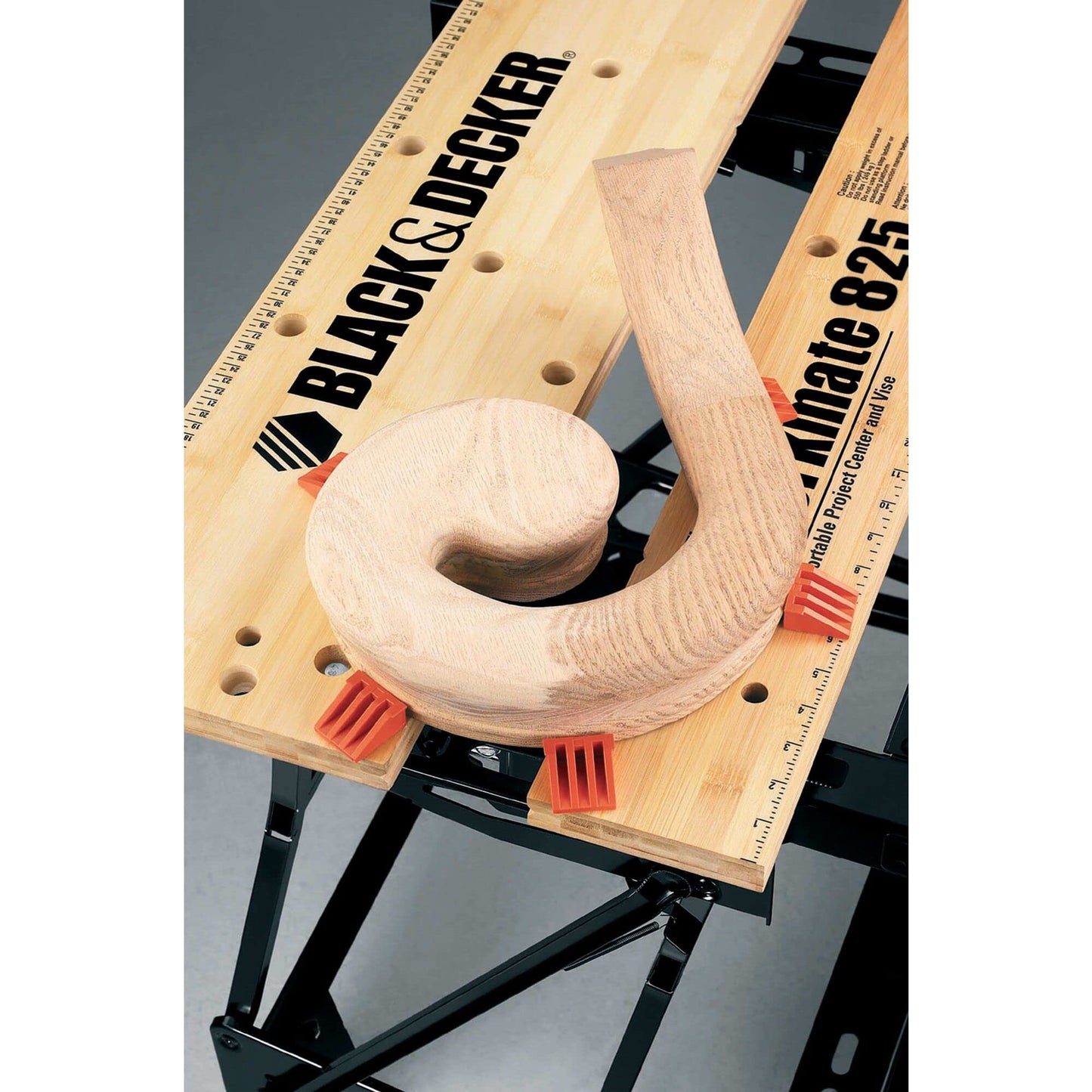 BLACK+DECKER Workmate Plus, Work Bench Tool Stand Saw Horse , Dual Height with Heavy Duty Steel Frame, WM825
