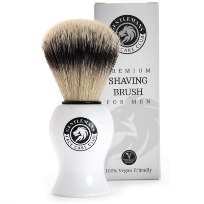 - Gentlemans Face Care Club | Vegan Friendly Shaving Brush | Badger Friendly Shave Brush -