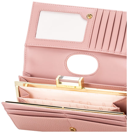 - Ted Baker | Women's Bita Travel Accessory Bi Fold Leather Wallet -