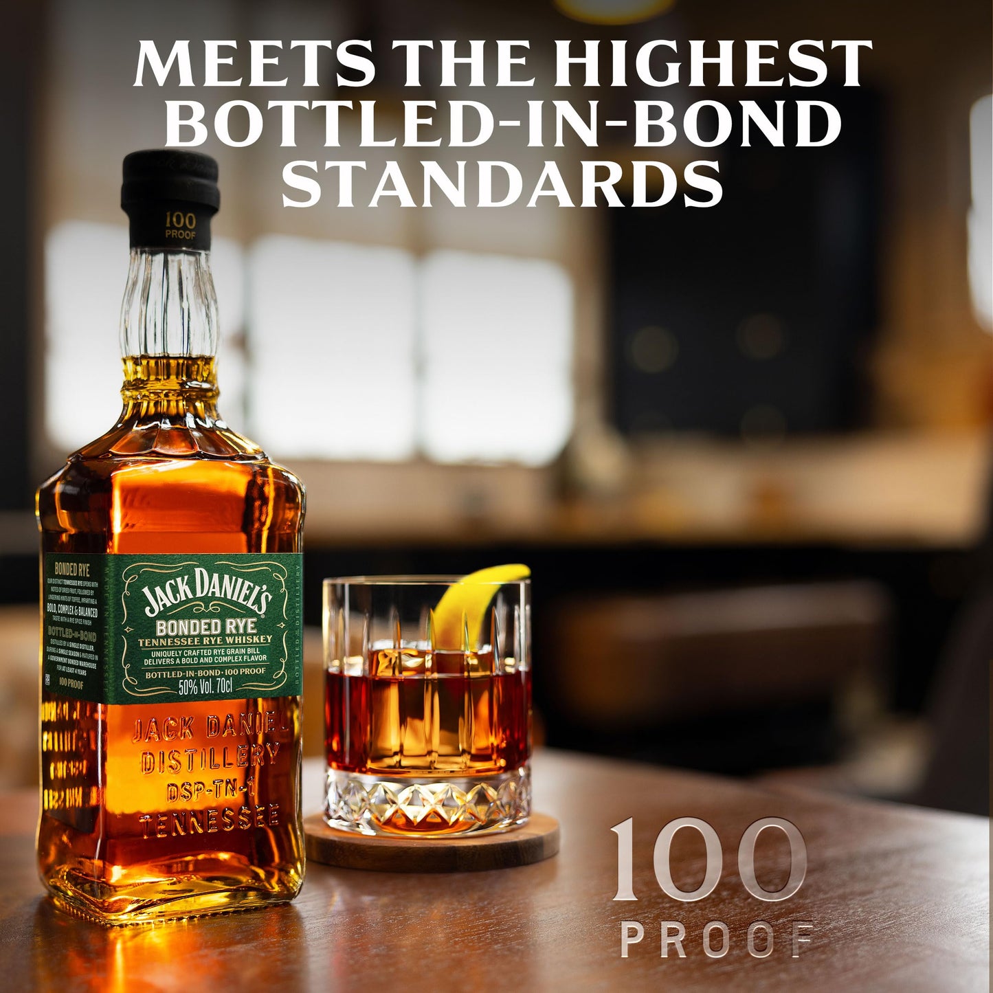 - Jack Daniel's Bonded Rye Whiskey | 70cl -